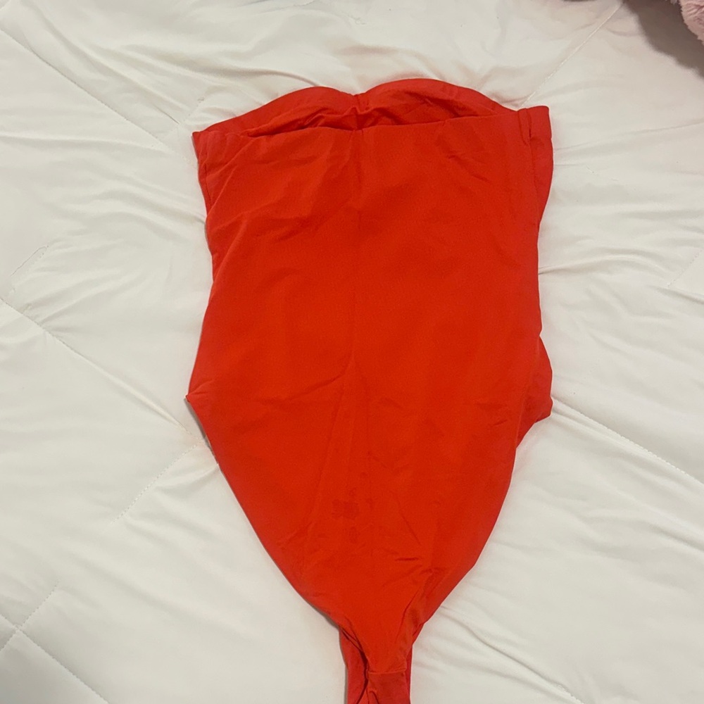 Free people swim Toast One-Piece Swimsuit Red - Picture 3 of 4
